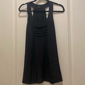 XXI 100% silk black tunic